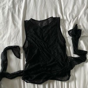 Mesh fabletics top